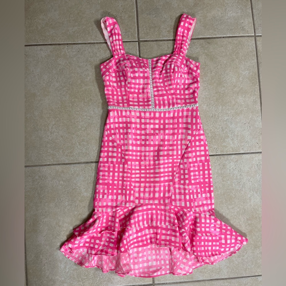 Lilly Pulitzer pink dress